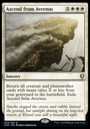 Ascend from Avernus [Commander Legends: Battle for Baldur's Gate] [Foil]