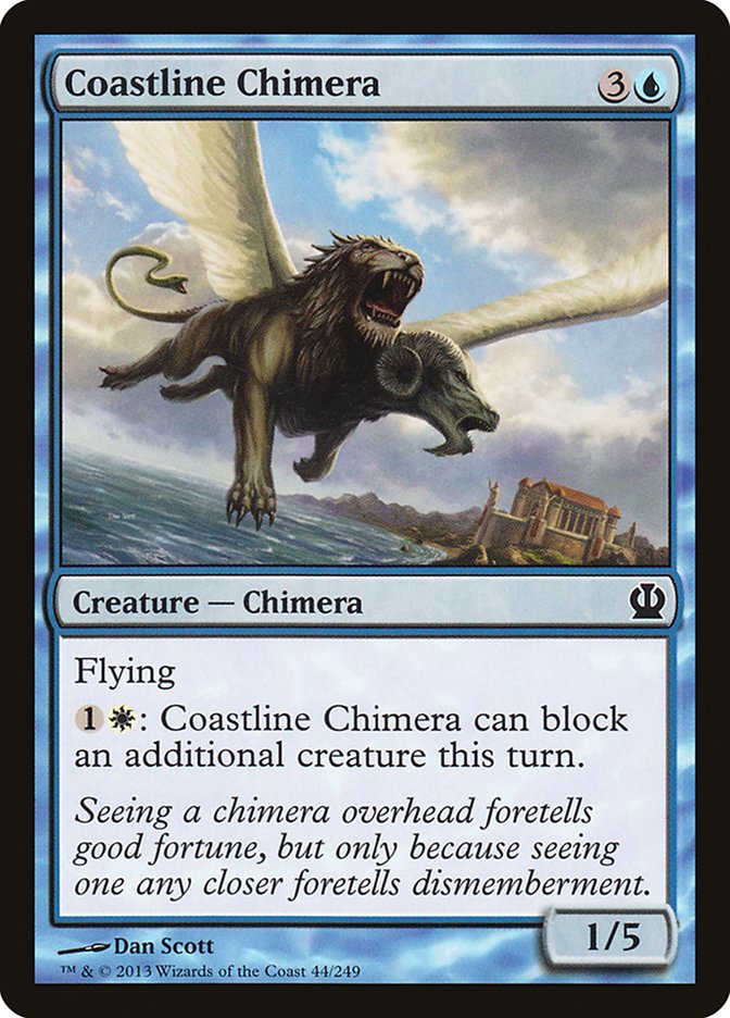 Coastline Chimera [Theros] [Foil]