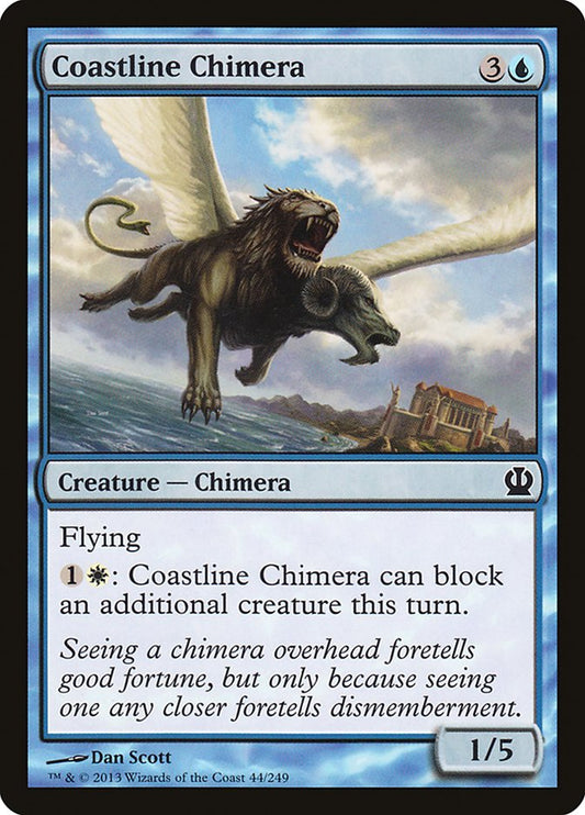 Coastline Chimera [Theros] [Foil]