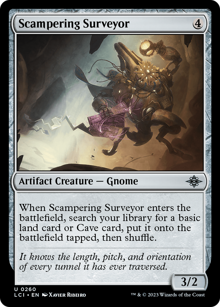 Scampering Surveyor [The Lost Caverns of Ixalan] [Foil]