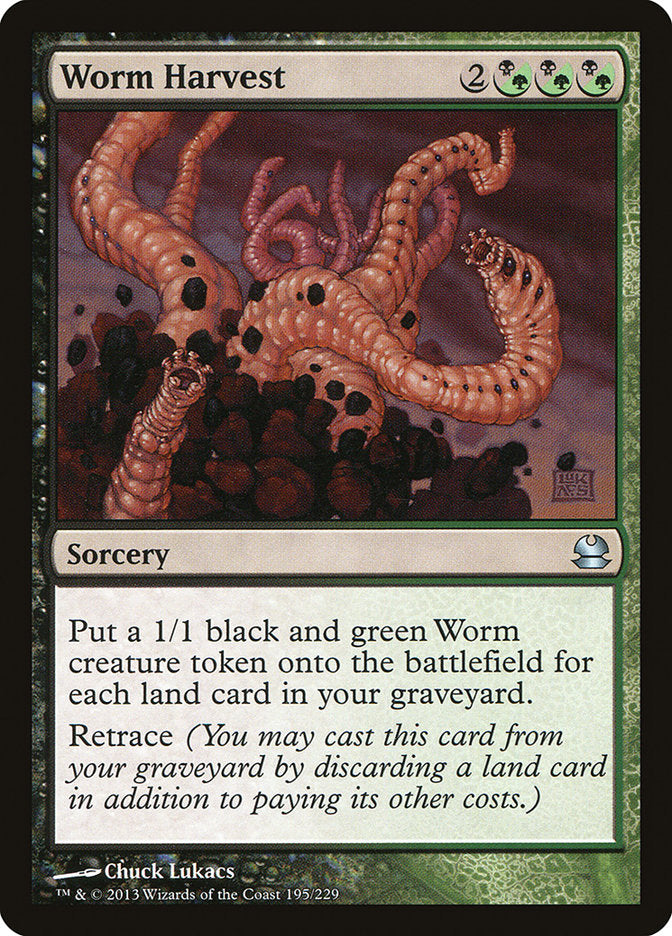 Worm Harvest [Modern Masters] [Foil]
