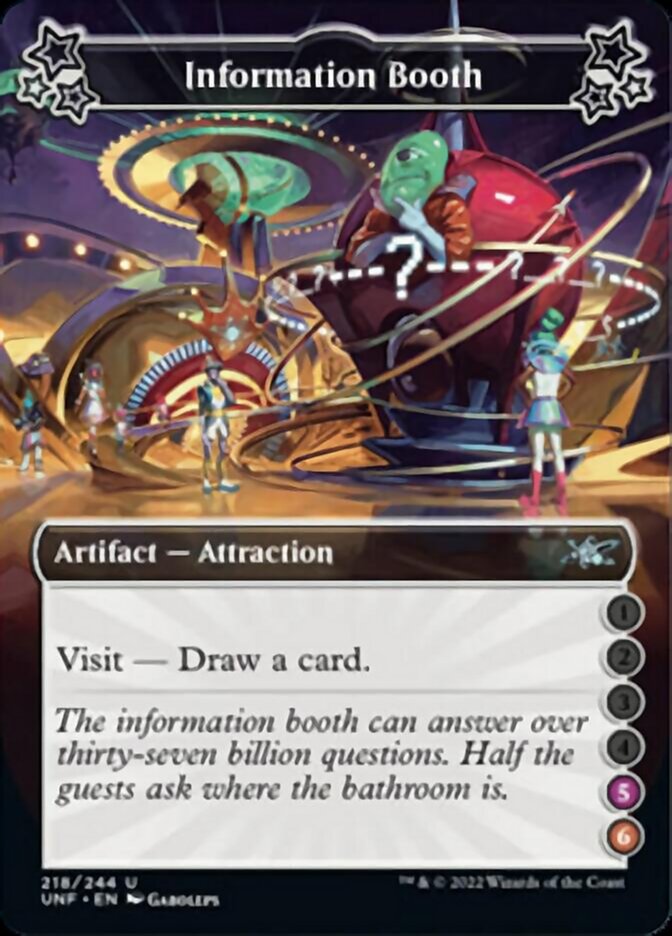 Information Booth (5-6) [Unfinity] [Foil]