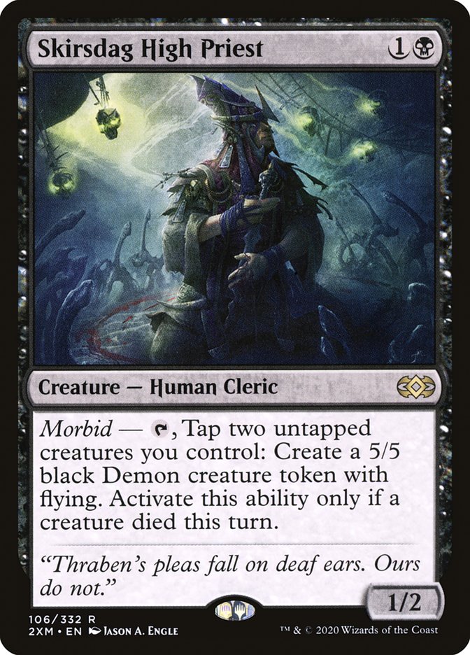 Skirsdag High Priest [Double Masters] [Foil]
