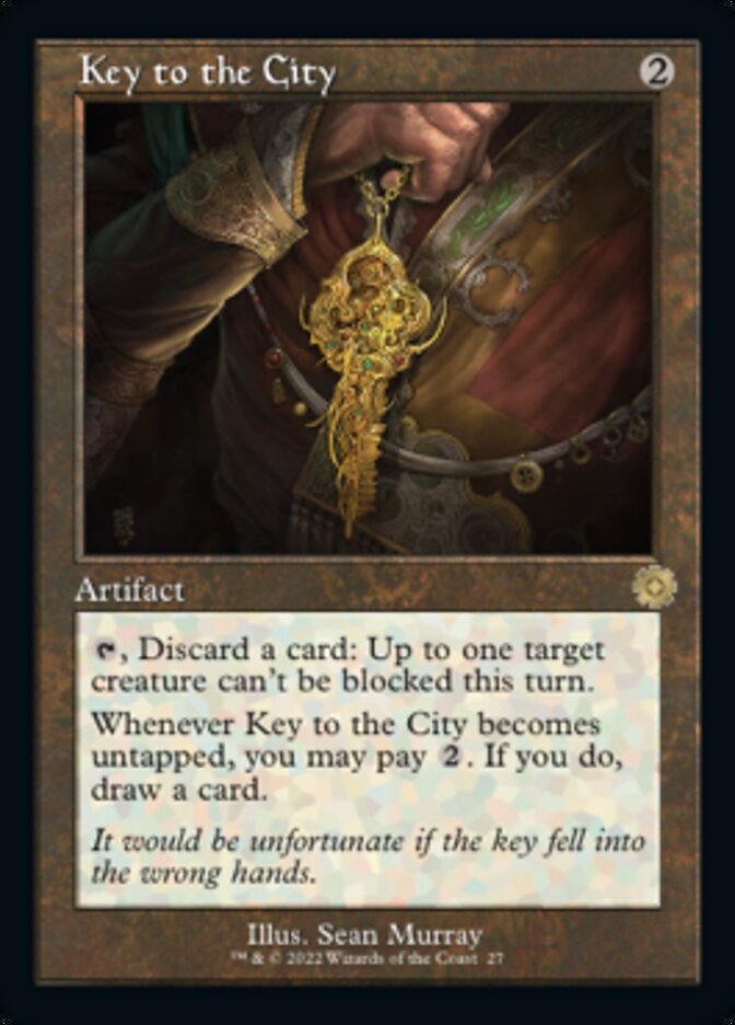 Key to the City (Retro) [The Brothers' War Retro Artifacts] [Foil]