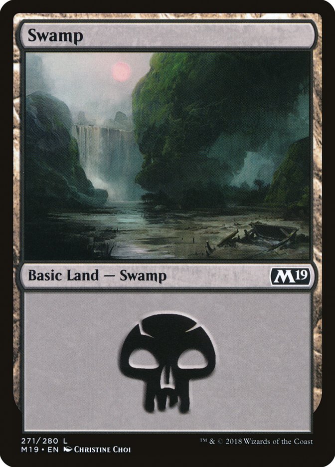 Swamp (271) [Core Set 2019] [Foil]