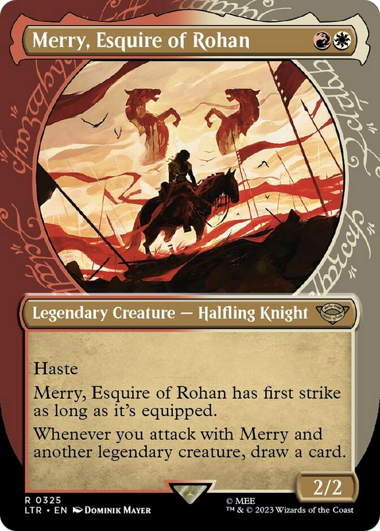 Merry, Esquire of Rohan (Showcase Ring Frame) [The Lord of the Rings: Tales of Middle-Earth] [Foil]