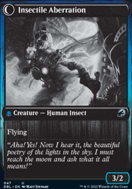Delver of Secrets // Insectile Aberration [Innistrad: Double Feature] [Foil]