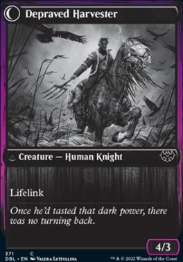 Desperate Farmer // Depraved Harvester [Innistrad: Double Feature] [Foil]