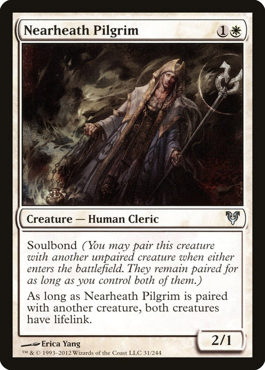 Nearheath Pilgrim [Avacyn Restored] [Foil]