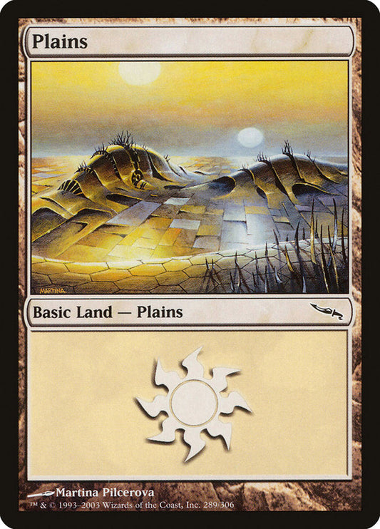 Plains (289) [Mirrodin] [Foil]