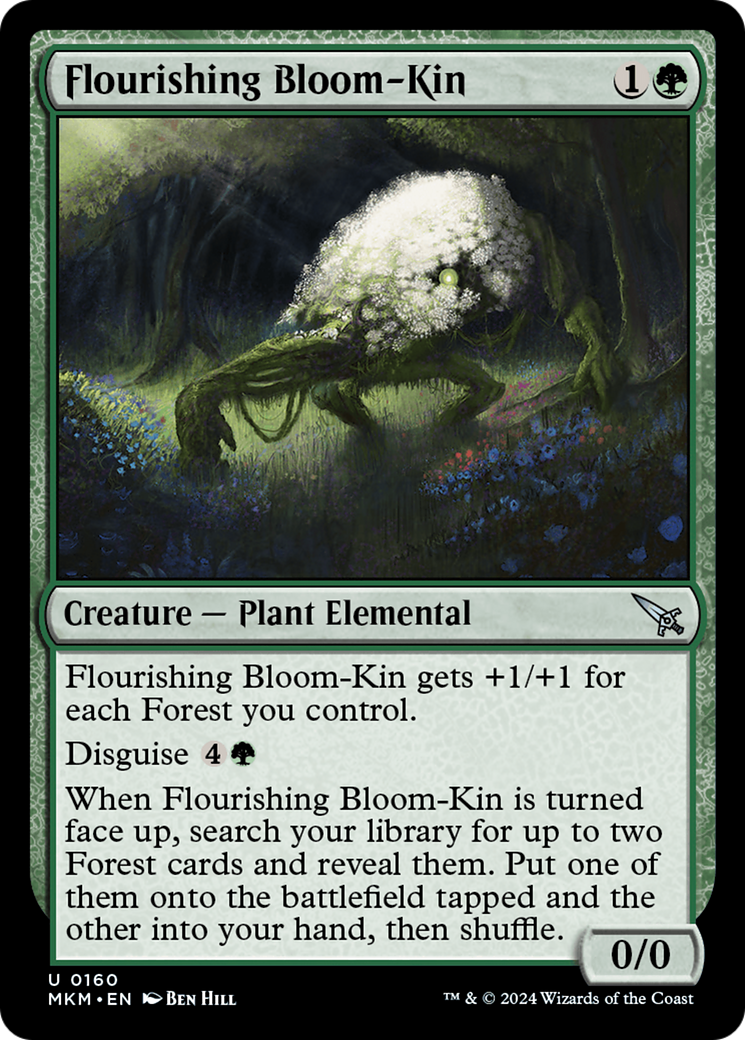 Flourishing Bloom-Kin [Murders at Karlov Manor] [Foil]
