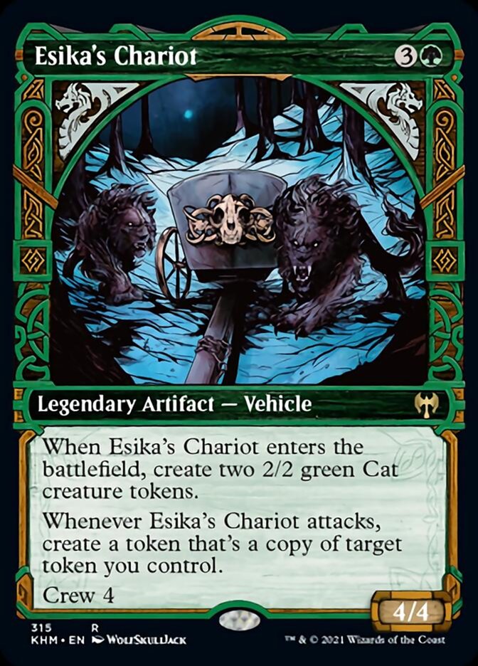 Esika's Chariot (Showcase) [Kaldheim] [Foil]