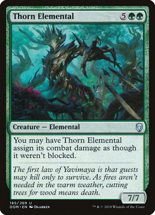 Thorn Elemental [Dominaria] [Foil]