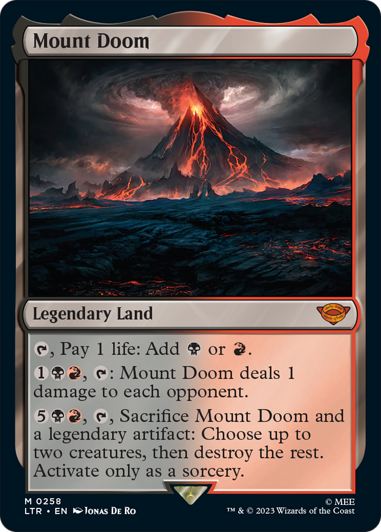 Mount Doom [The Lord of the Rings: Tales of Middle-Earth] [Foil]
