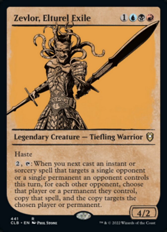 Zevlor, Elturel Exile (Showcase) [Commander Legends: Battle for Baldur's Gate] [Foil]