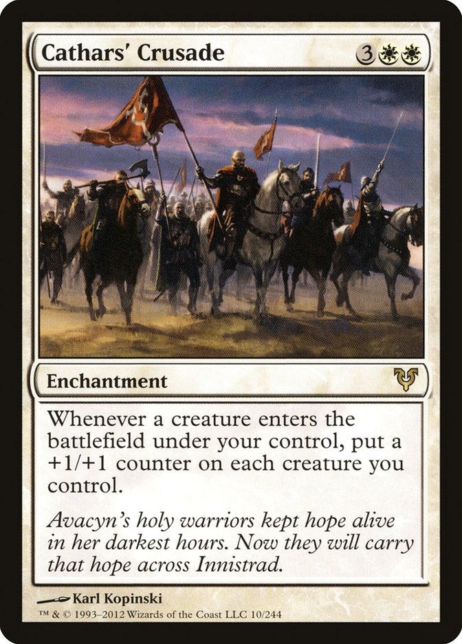Cathars' Crusade [Avacyn Restored] [Foil]