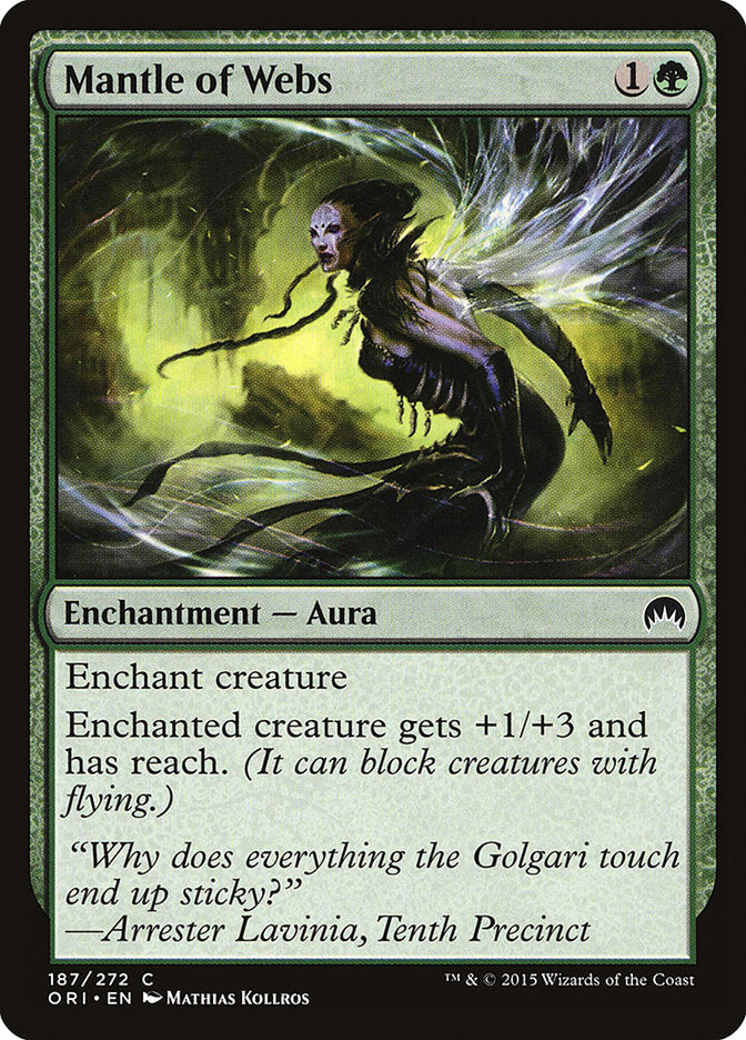 Mantle of Webs [Magic Origins] [Foil]