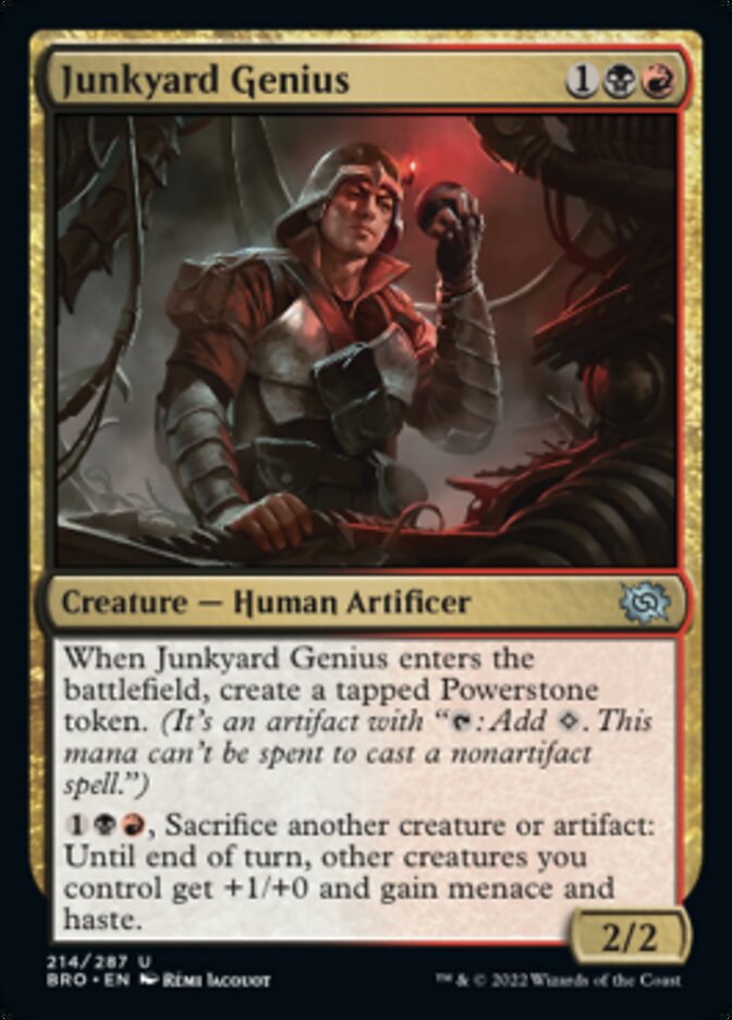 Junkyard Genius [The Brothers' War] [Foil]