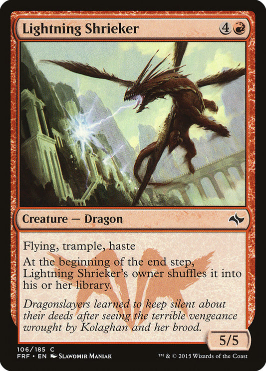Lightning Shrieker [Fate Reforged] [Foil]