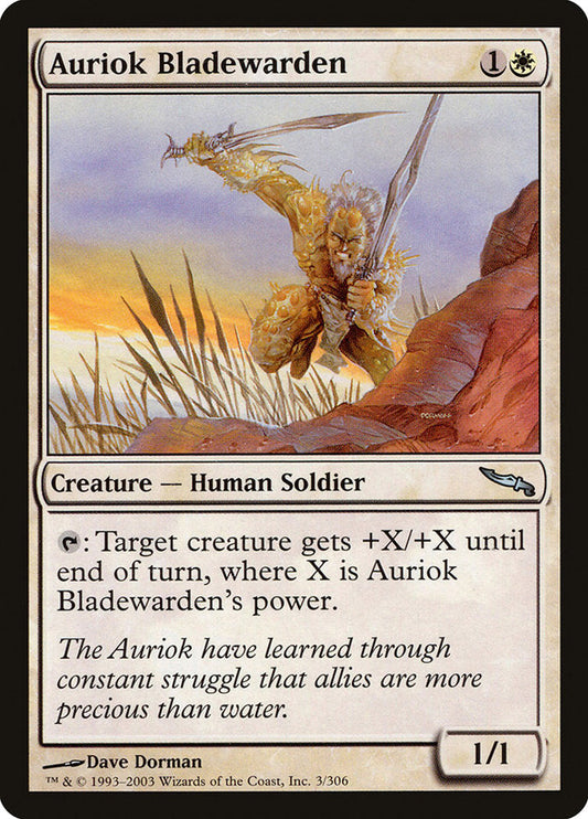 Auriok Bladewarden [Mirrodin] [Foil]