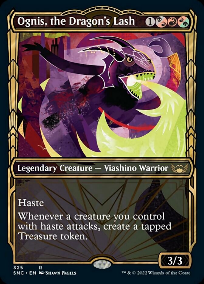 Ognis, the Dragon's Lash (Showcase Golden Age) [Streets of New Capenna] [Foil]