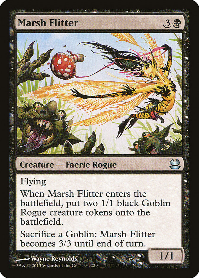 Marsh Flitter [Modern Masters] [Foil]