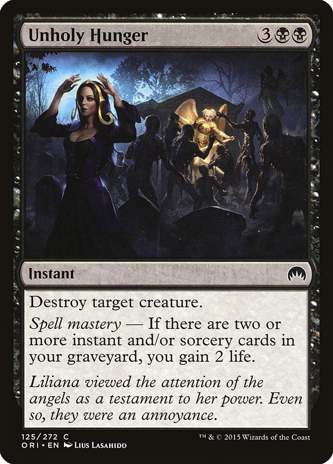 Unholy Hunger [Magic Origins] [Foil]