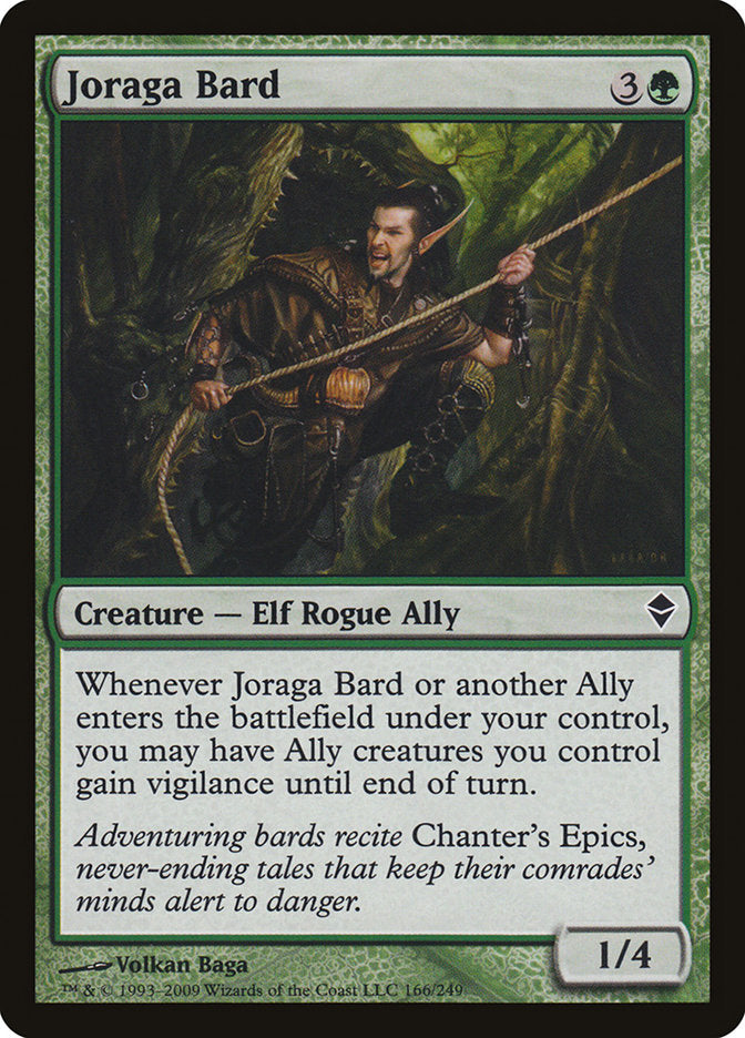 Joraga Bard [Zendikar] [Foil]