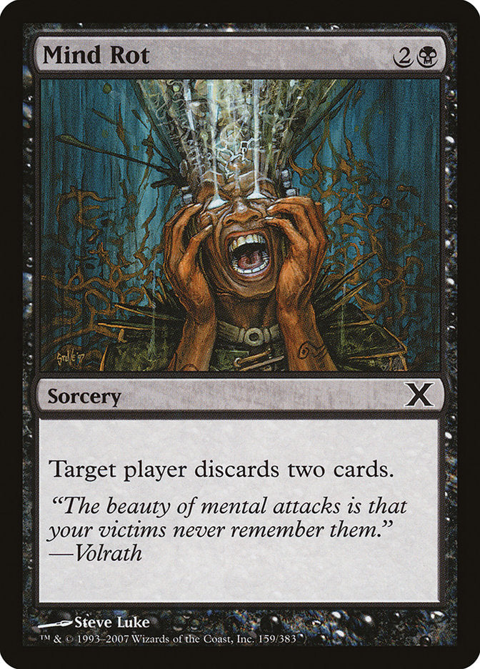 Mind Rot [Tenth Edition] [Foil]
