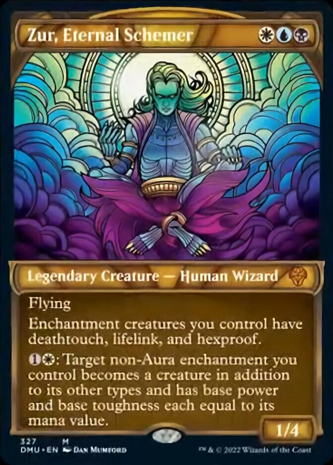 Zur, Eternal Schemer (Showcase) [Dominaria United] [Foil]