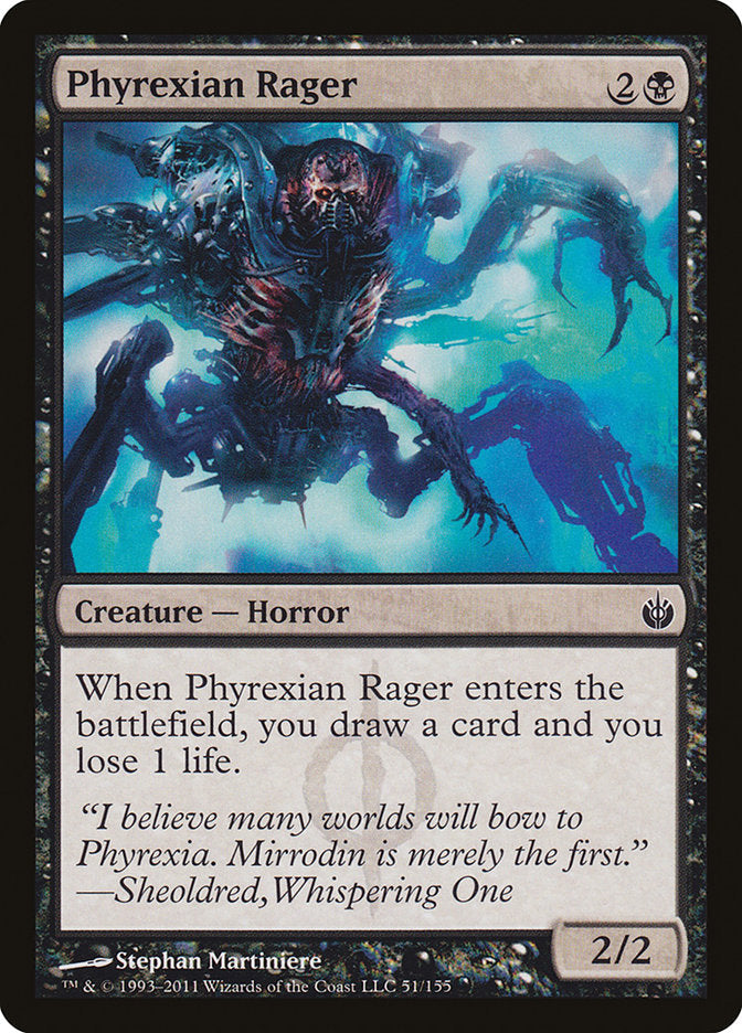 Phyrexian Rager [Mirrodin Besieged] [Foil]