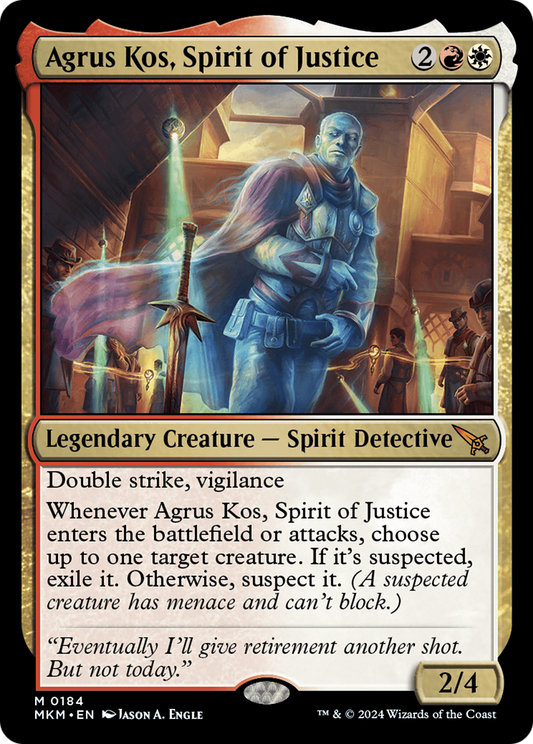 Agrus Kos, Spirit of Justice [Murders at Karlov Manor] [Foil]