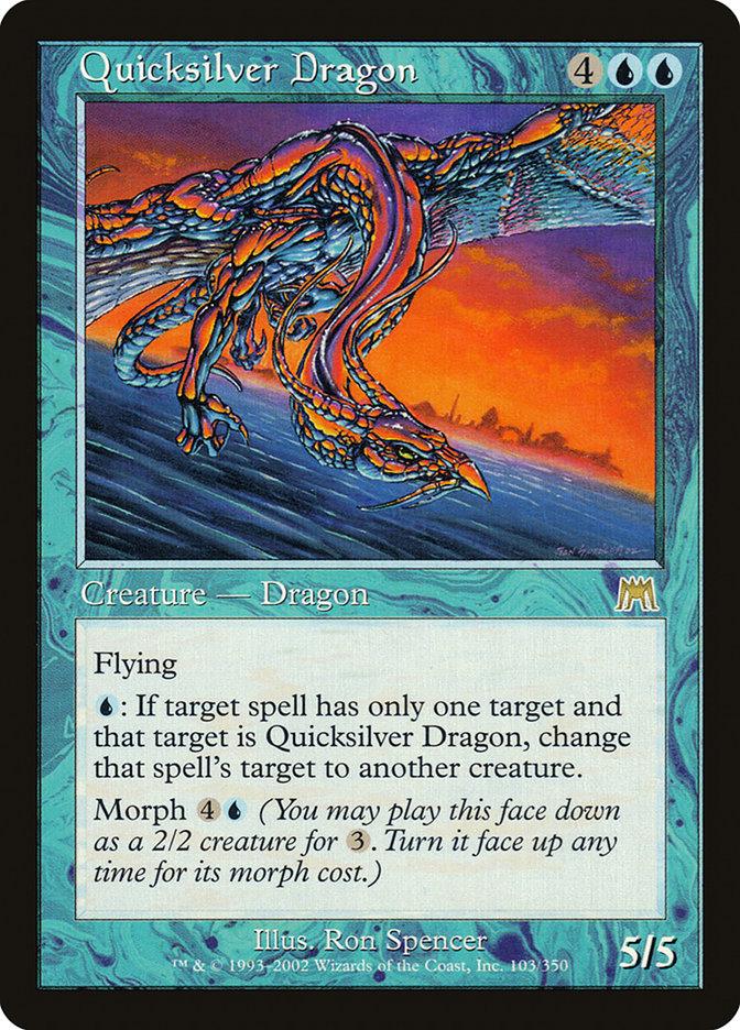 Quicksilver Dragon [Onslaught] [Foil]