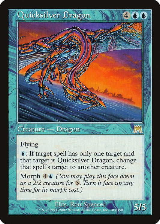 Quicksilver Dragon [Onslaught] [Foil]