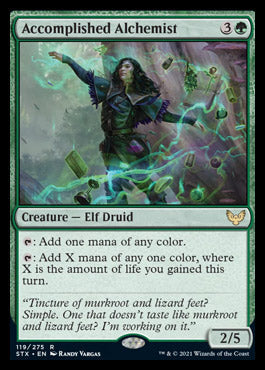 Accomplished Alchemist [Strixhaven: School of Mages] [Foil]
