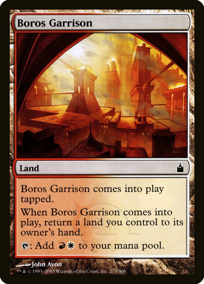 Boros Garrison [Ravnica: City of Guilds] [Foil]
