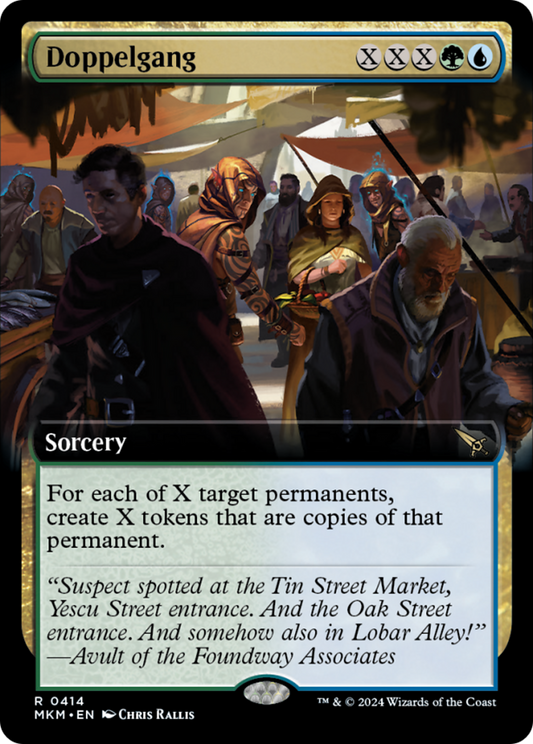 Doppelgang (Extended Art) [Murders at Karlov Manor] [Foil]