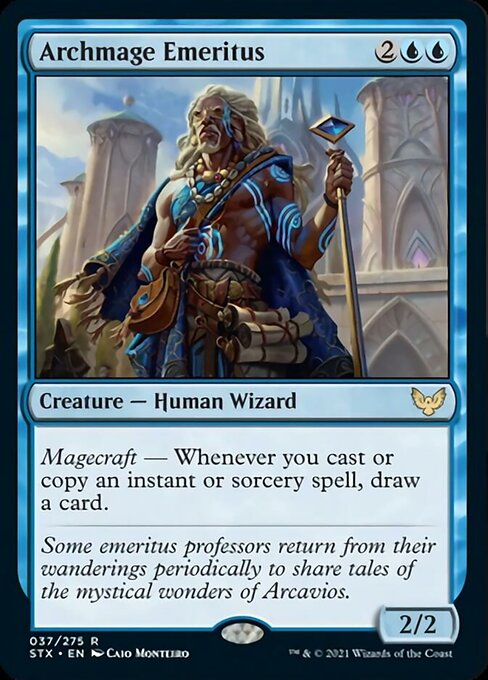 Archmage Emeritus [Strixhaven: School of Mages] [Foil]