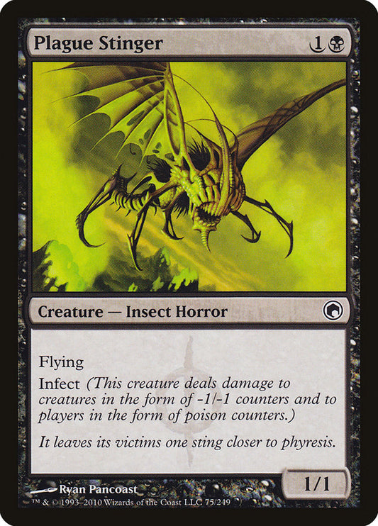 Plague Stinger [Scars of Mirrodin] [Foil]
