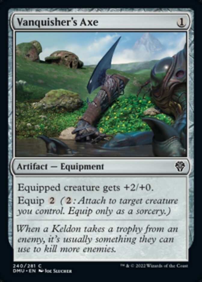 Vanquisher's Axe [Dominaria United] [Foil]