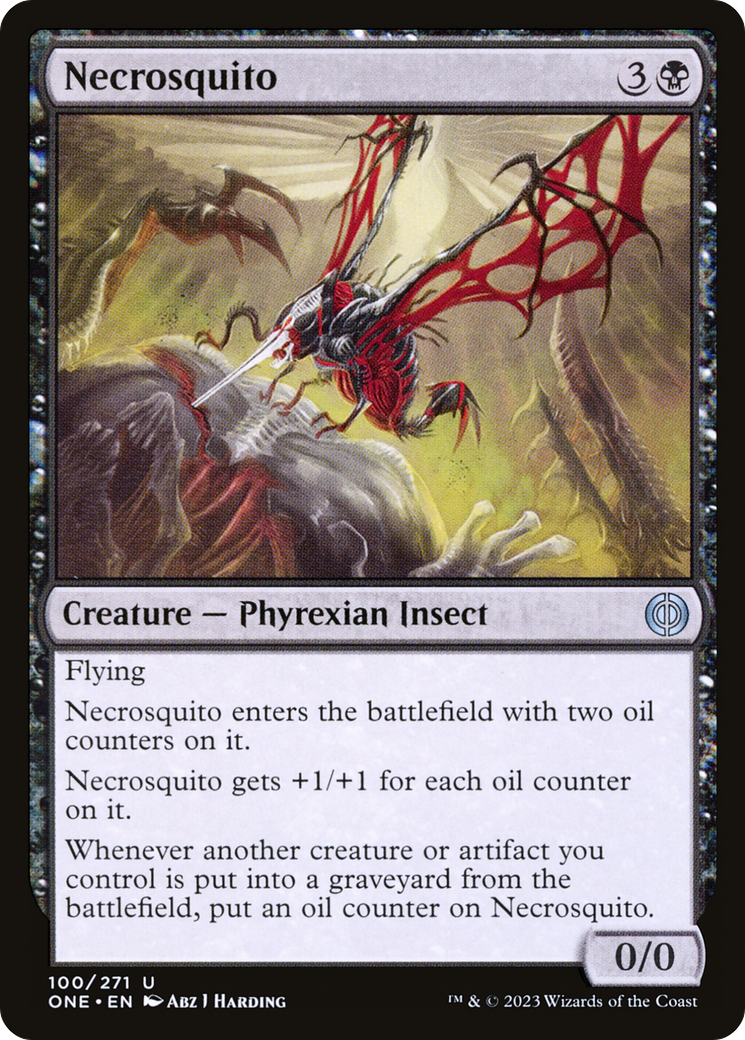 Necrosquito [Phyrexia: All Will Be One] [Foil]
