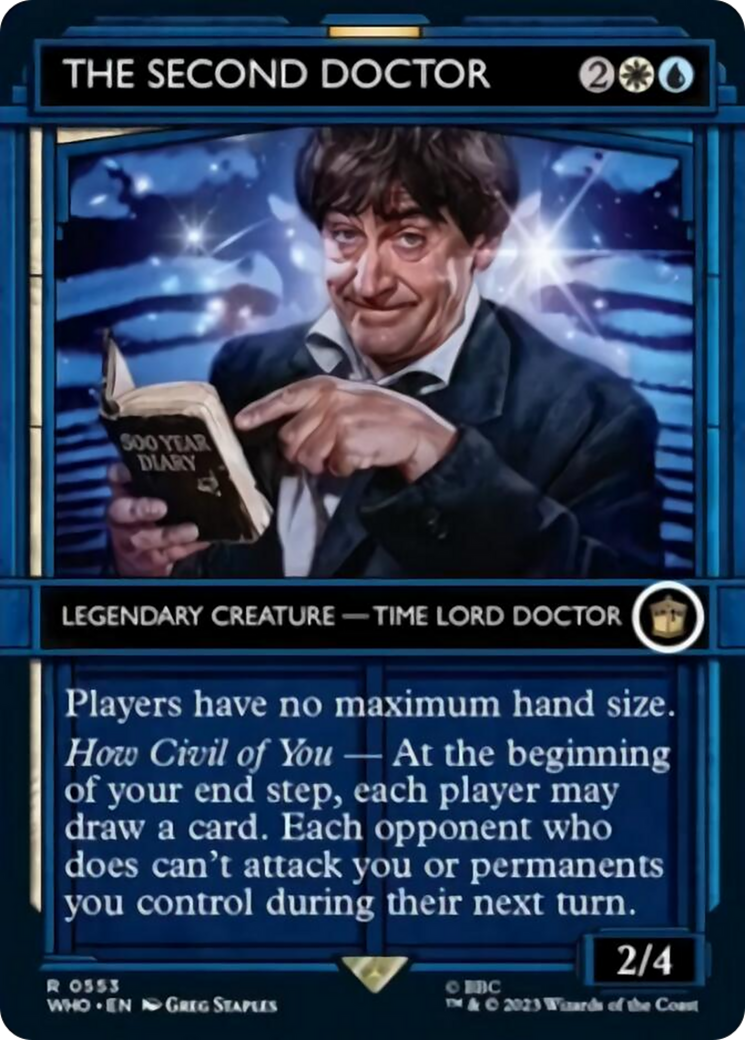 The Second Doctor (Showcase) [Doctor Who] [Foil]