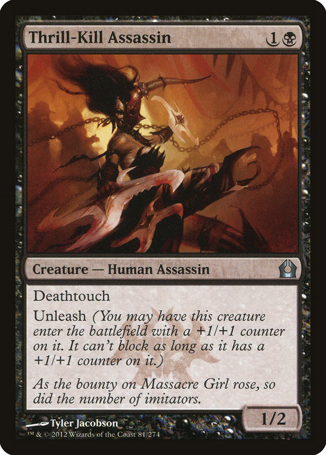 Thrill-Kill Assassin [Return to Ravnica] [Foil]