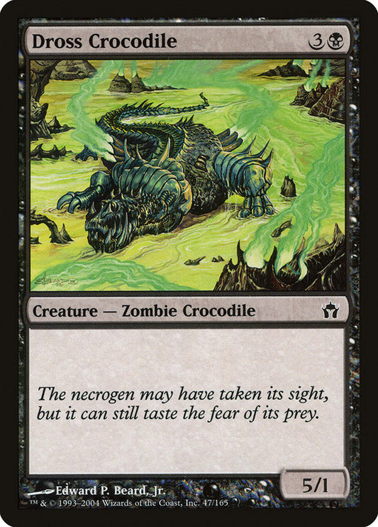Dross Crocodile [Fifth Dawn] [Foil]