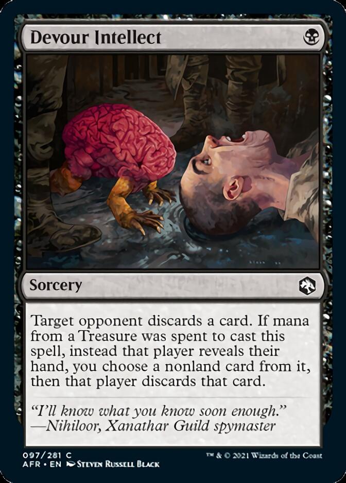 Devour Intellect [Dungeons & Dragons: Adventures in the Forgotten Realms] [Foil]