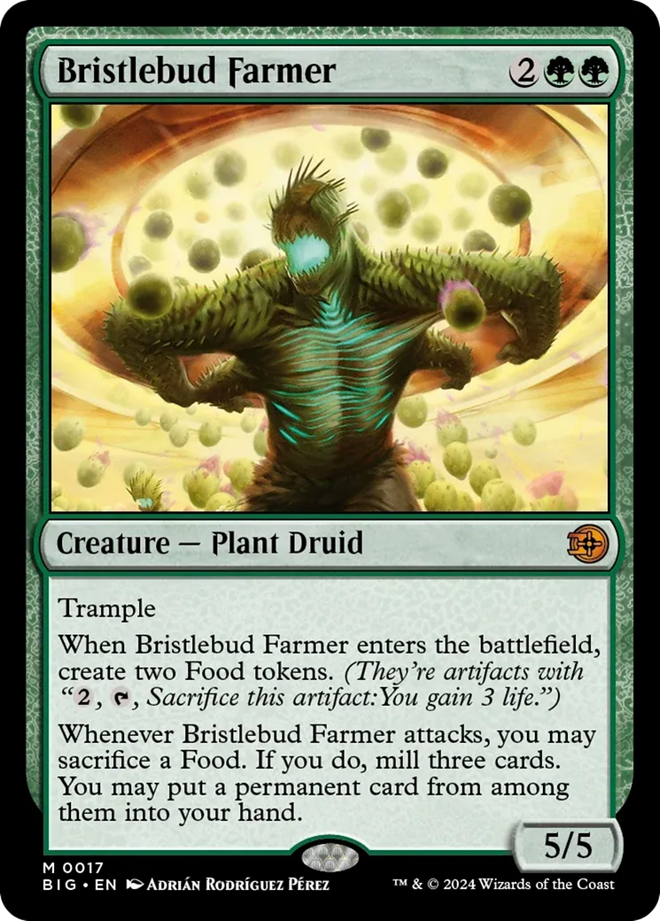 Bristlebud Farmer [Outlaws of Thunder Junction: The Big Score] [Foil]