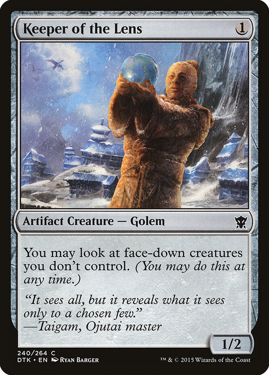 Keeper of the Lens [Dragons of Tarkir] [Foil]
