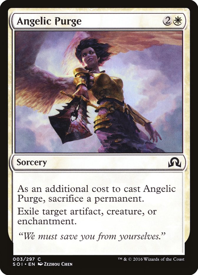 Angelic Purge [Shadows over Innistrad] [Foil]