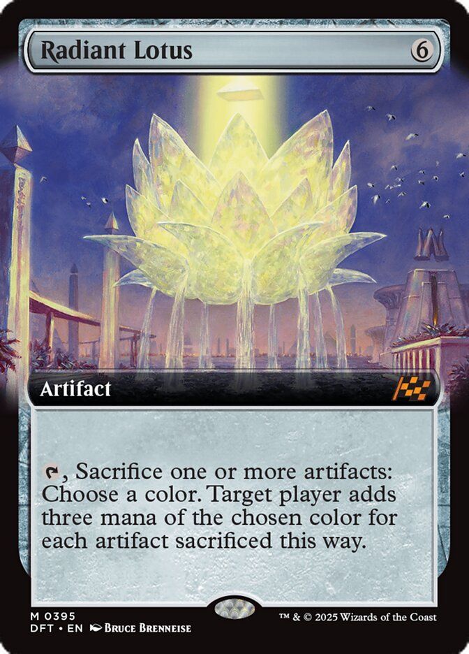 Radiant Lotus (Extended Art) [Aetherdrift Commander]
