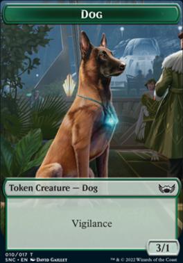 Cat // Dog Double-Sided Token [Streets of New Capenna Tokens]